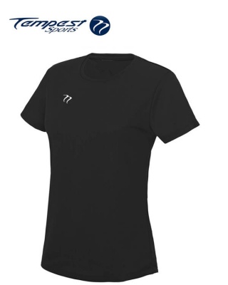 Tempest Women's Black Training T-shirt